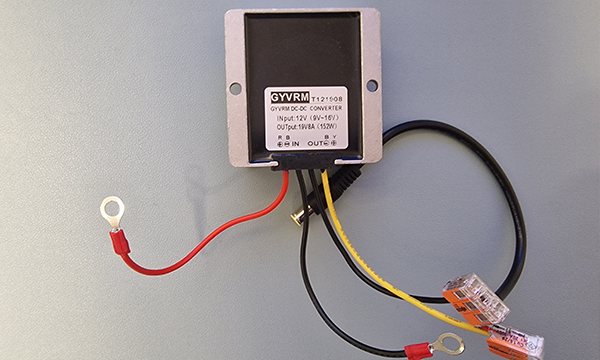 how to wire step up converter for portable power station